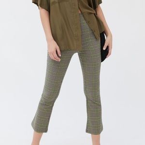 Lola Plaid Kick Flare Pant